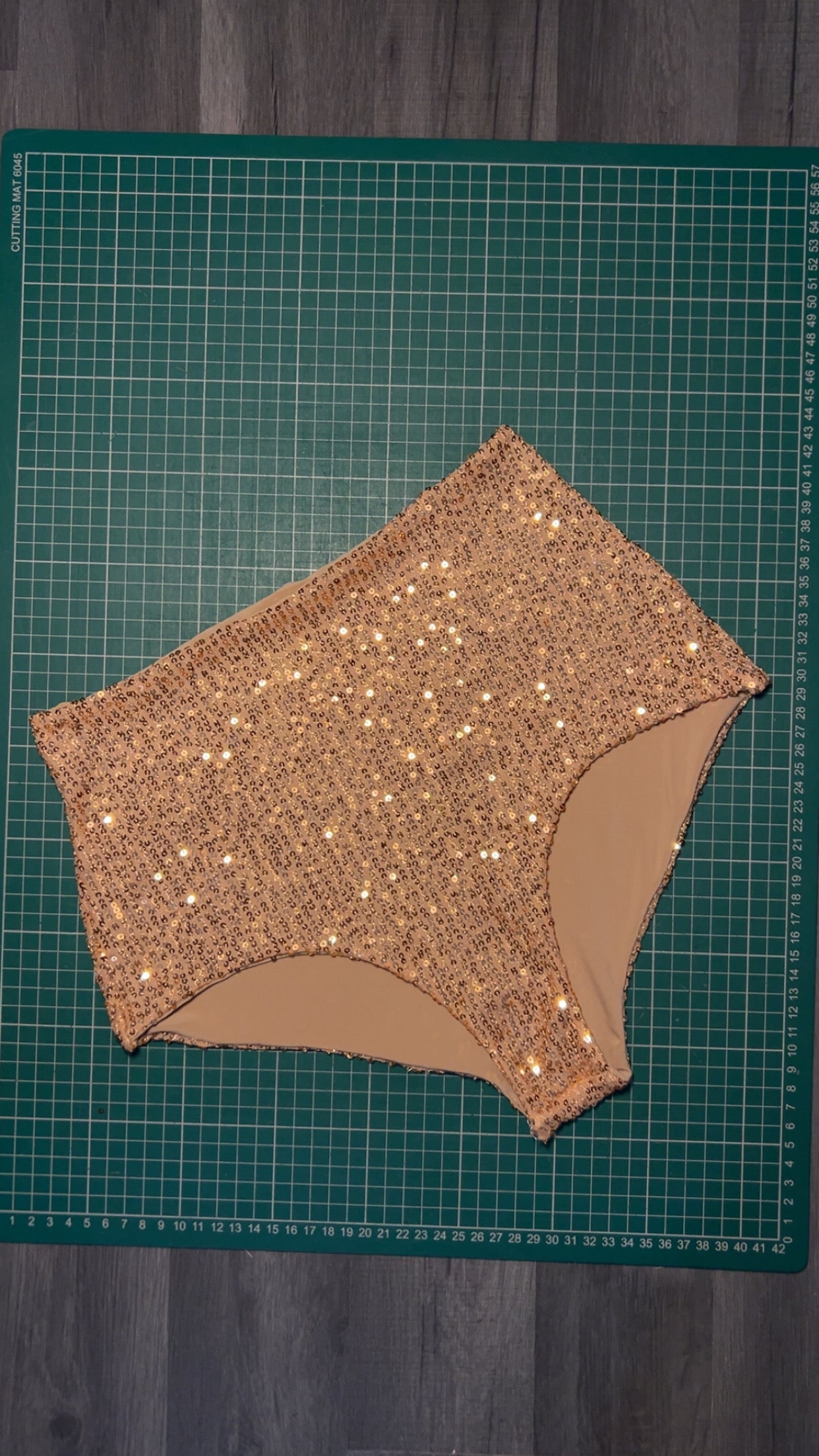 Rose Gold Sequin Hot Pants
