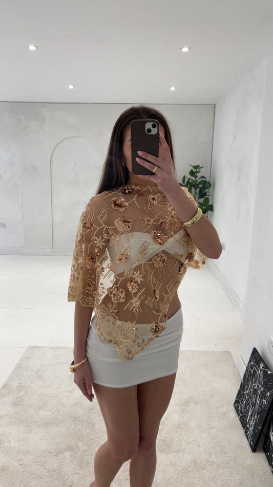 Rosie in Gold