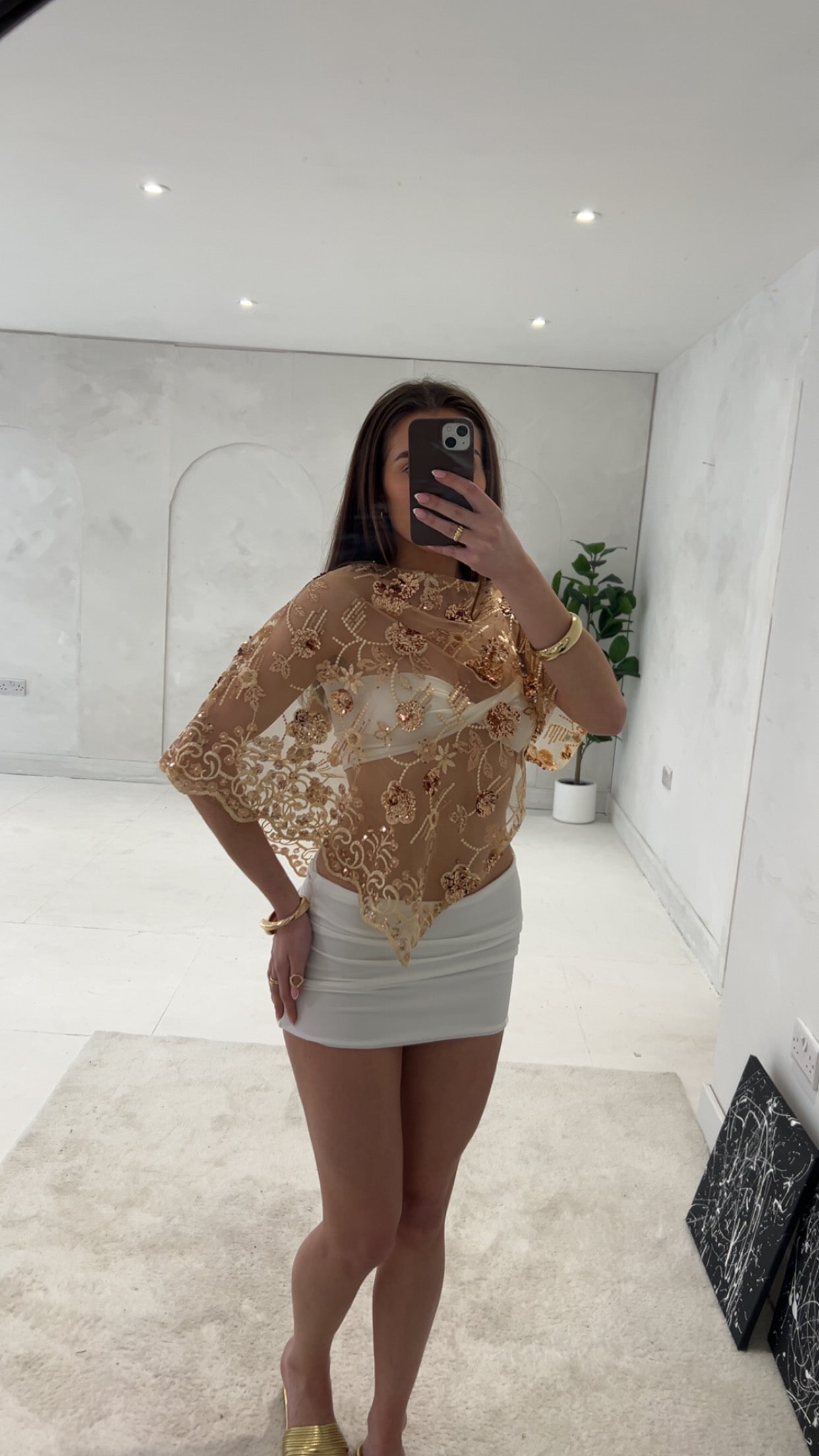 Rosie in Gold